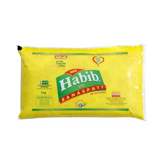 Habib Banaspati Ghee 1kg Pouch