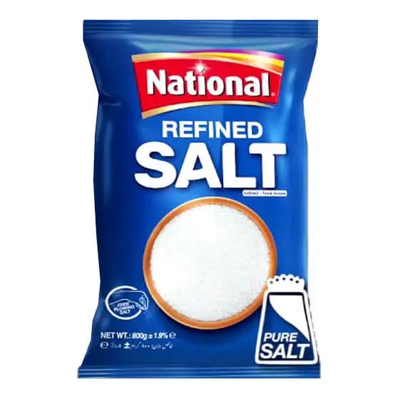National Refined Salt 800g