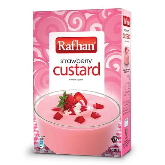 Rafhan Strawberry Custard 300gm