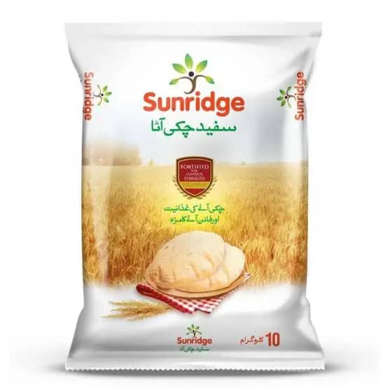 Sunridge Fortified Chakki White Aata 10Kg