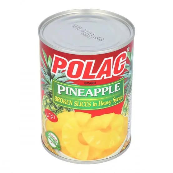 Polac Pineapple Broken Slices in heavy syrup - 565gm