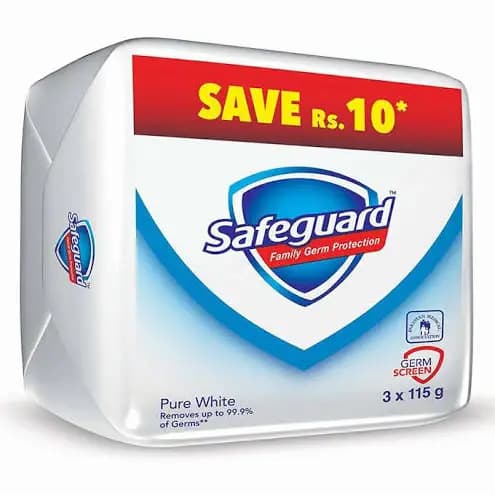 Safeguard Pure White Soaps 3pcs 110gm