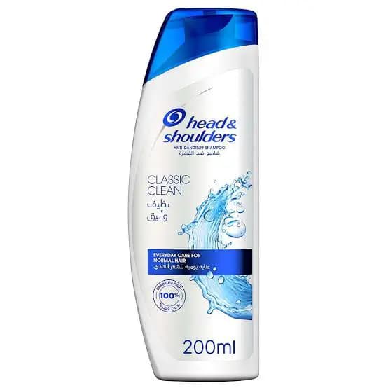 HEAD AND SHOULDERS SHAMPOO CLASSIC CLEAN 200ml