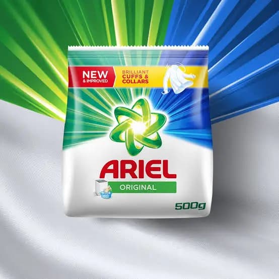 Ariel Original Detergent Washing Powder 500g