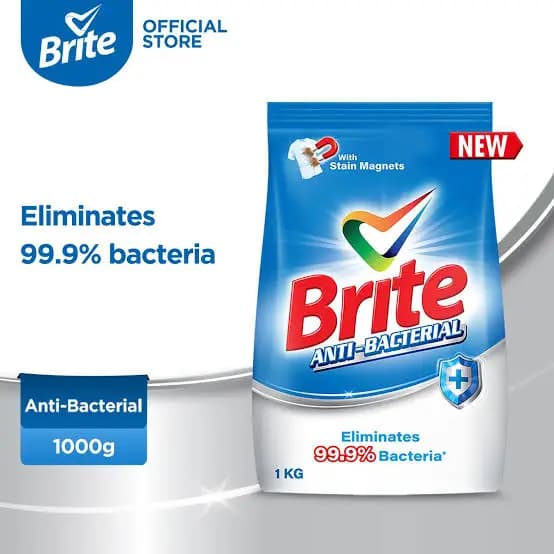 Brite Maximum Power Detergent Powder 1 KG