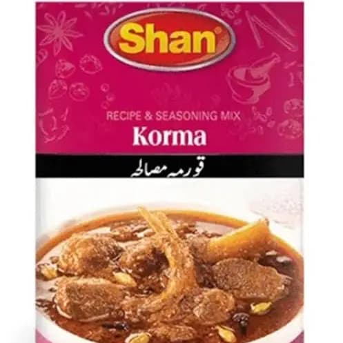 Shan Korma Recipe Masala 50gm