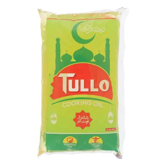 TULLO COOKING OIL POUCH 1 LTR