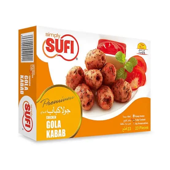 Sufi Chicken Gola Kabab, 23 Pieces, 515gm